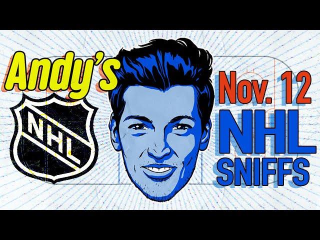 NHL Sniffs, Picks & Pirate Parlays Today 11/12/24 | Best NHL Bets w/Andy Francess