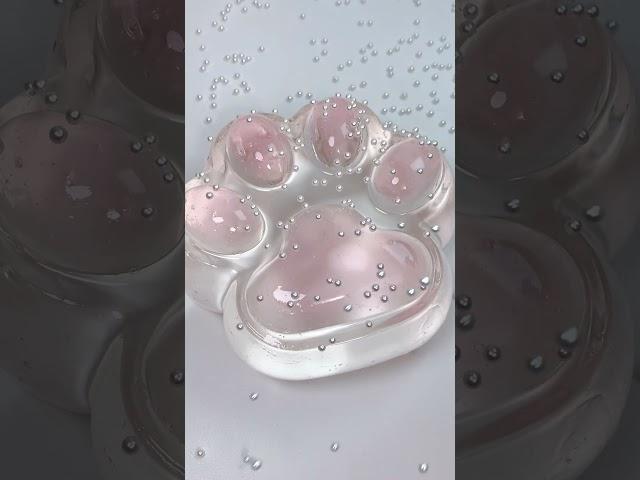 FUFUSQUISHY ASMR 🩷800g Giant Pink Transparent Cat Paw