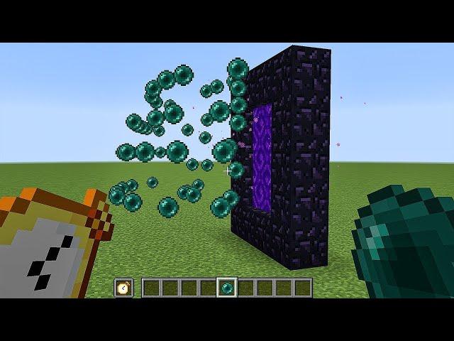 what if you drop 999 ender pearls and enter portal