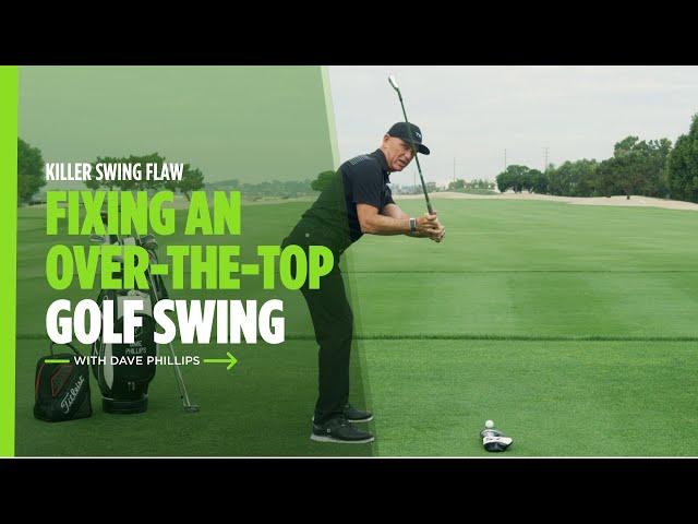 Fixing An Over The Top Golf Swing | Titleist Tips