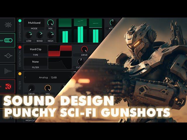 How To Sound Design Futuristic Sci-Fi Gunshots (using Vital)