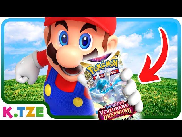 Mario will POKEMON Karten ⭐️ Super Mario Odyssey Story