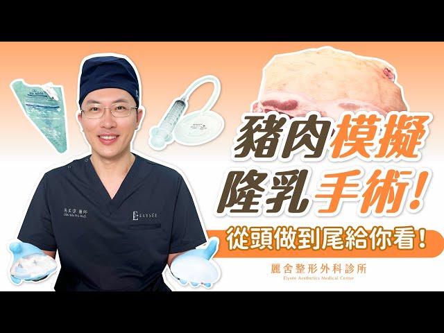 小豬的隆乳大冒險：完整手術過程記錄 