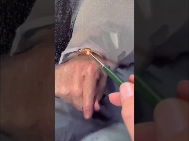 Oil Painting Tutorial: Elegant Hand Study by @frances_bell_paintings