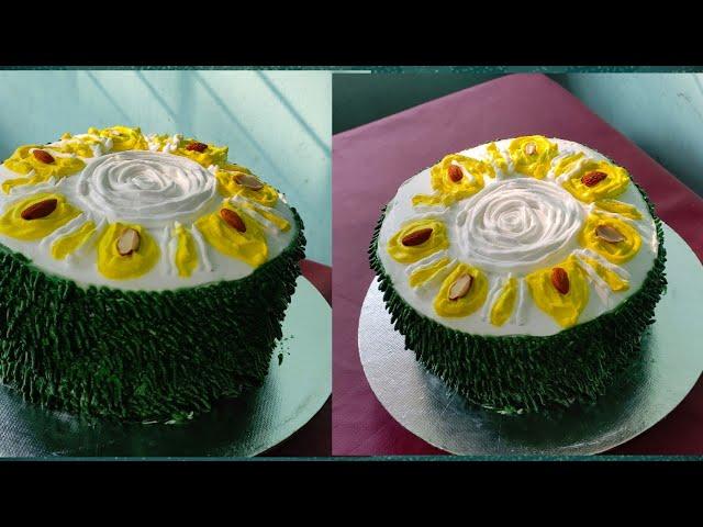 Jackfruit cake decor @mom with sheza