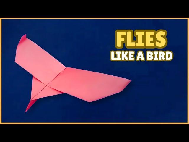 How to Make a Paper Plane Fly Like an Eagle - PAPER PLANE THAT FLIES LIKE AN EAGLE