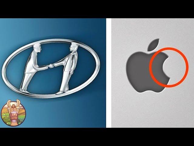 20 SECRETS CACHÉS DANS LES LOGOS D’ENTREPRISES CELEBRES | Lama Faché