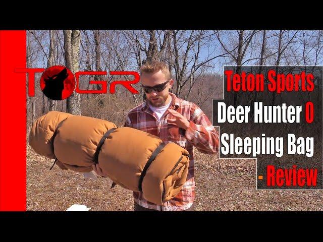 Inexpensive but Heavy - Teton Sports Deer Hunter 0 Sleeping Bag - Review