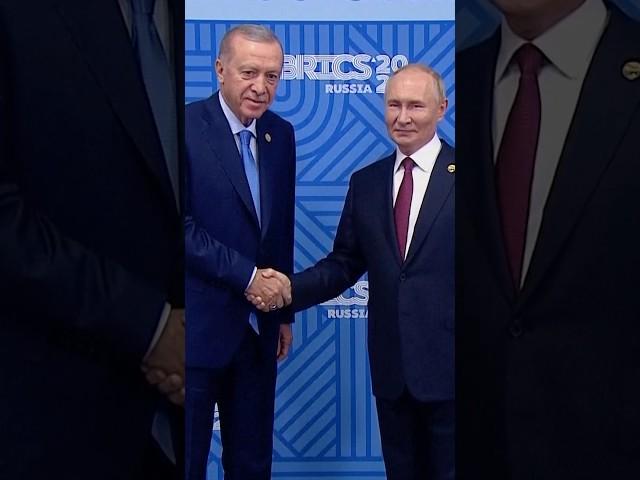 Putin Meets Turkey's Erdogan on Sidelines of Russia's BRICS Summit