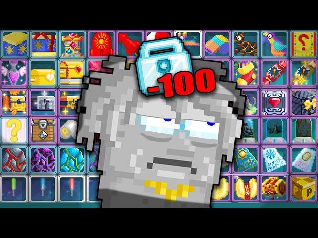 I Opened Every Gacha in Growtopia