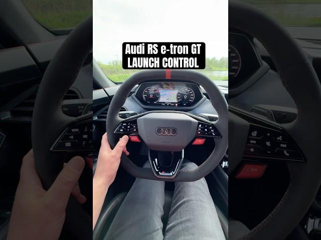 2025 Audi RS e-tron GT LAUNCH CONTROL