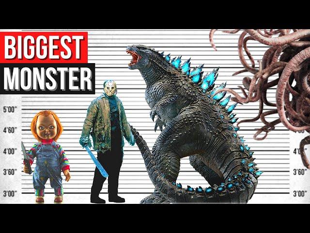 Biggest Monsters In The Movie World | Size Comparison