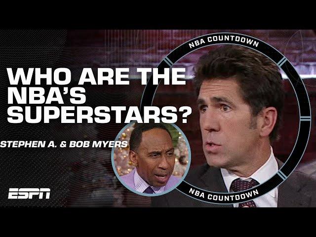 Bob Myers says Curry, LeBron & KD are the ONLY superstars  Stephen A. disagrees | NBA Countdown