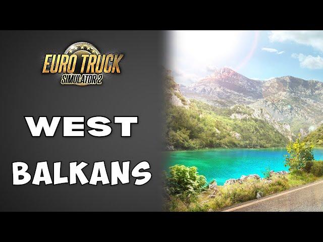 ETS2 West Balkans DLC | NEW Police Car & Ambulance | NEW Companies | Construction & Material Stores