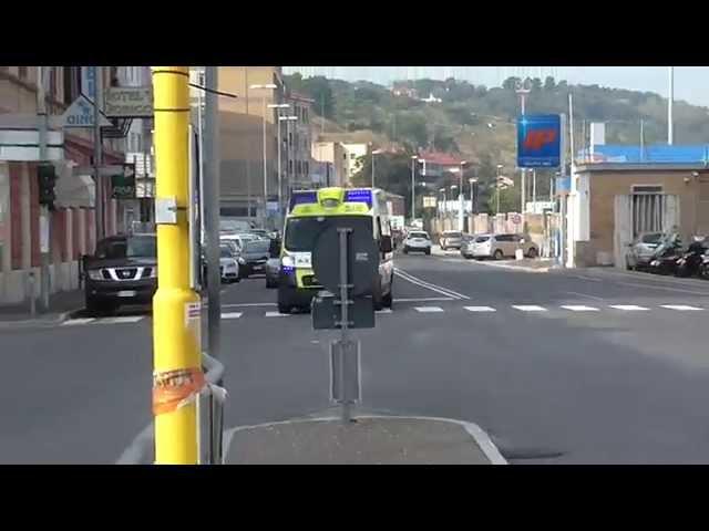 Ambulanza Croce Verde Ancona in Emergenza / Italian Ambulance in Emergency