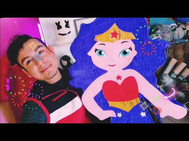 Piñata MUJER MARAVILLA WONDER WOMAN