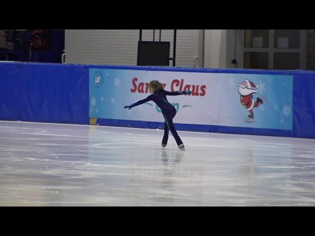 13th Santa Claus Cup 2019: Mila Landa(UKR) - Mini Chicks Girls ISU 6 Free Skating