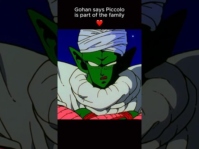 Piccolo is part of the family ️