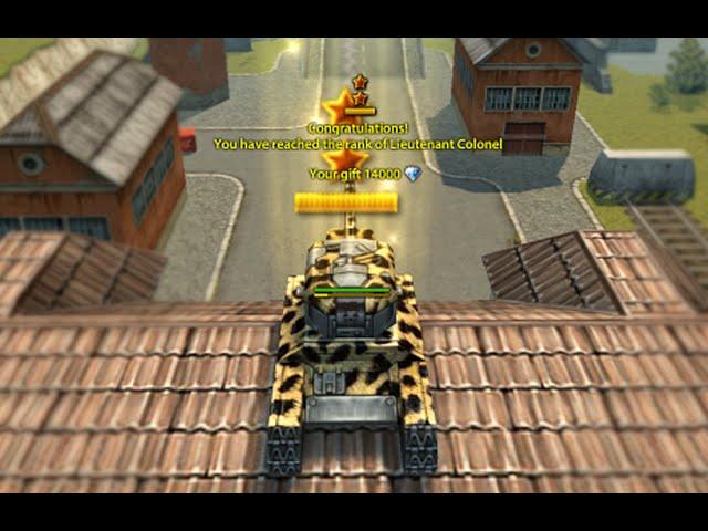 Tankionline PARKOUR RANK UP Lieutenant Colonel !!