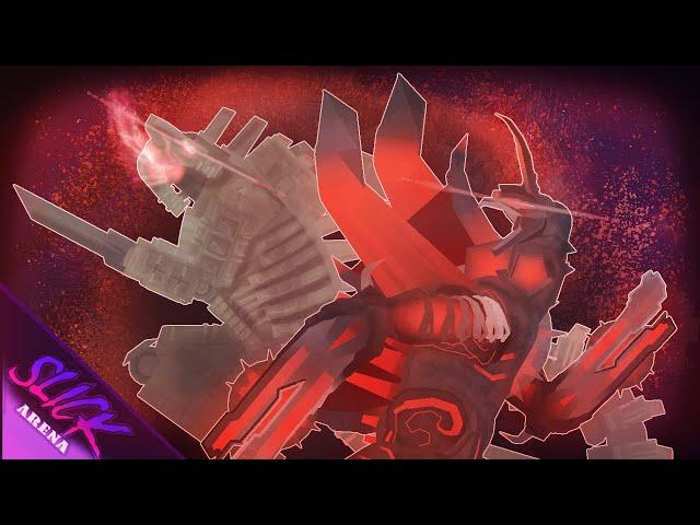 Mechagodzilla VS Gigan [SLICK ARENA] | Animation