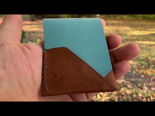 Open Sea Leather Co. Houbei Mini Kangaroo Leather Wallet | Men’s EDC