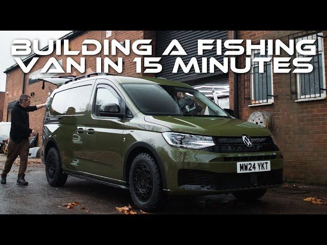 BUILDING A FISHING VAN IN 15 MINUTES! *WOLFSBURG VANS*