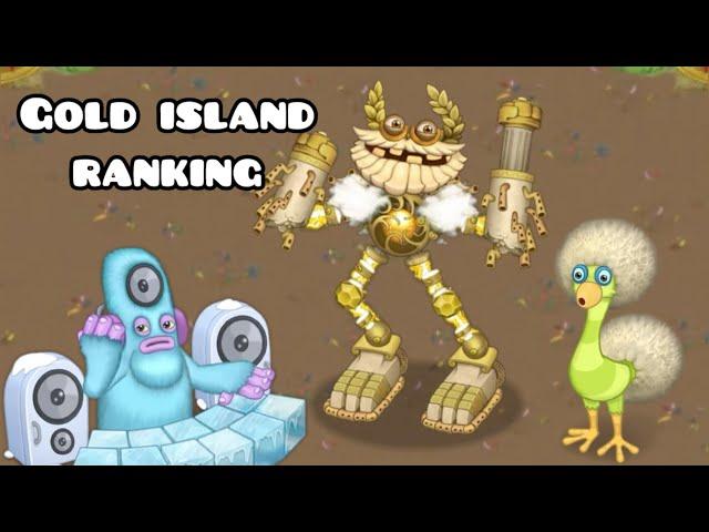 Ranking All Gold Island Monsters! [Remastered] (My Singing Monsters)