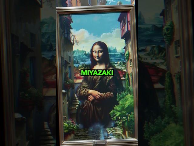 AI Reimagines the Mona Lisa #funny #arthistory #generativeai #history #art #painting #midjourney