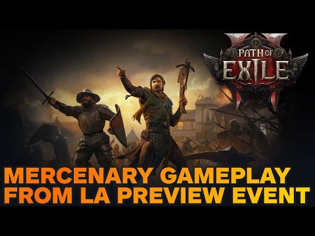 Path of Exile 2 - 1 hour of Mercenary Gameplay From LA Preview Event