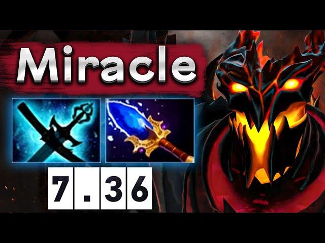 Магический СФ от Миракла. Раздал как в лучшие годы! - Miracle Shadow Fiend 7.36 DOTA 2