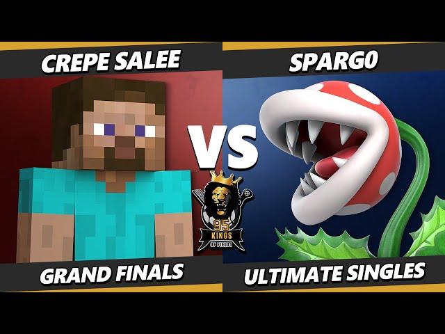 95 Kings of Fields #5 GRAND FINALS - Spargo (Piranha Plant) Vs. Crepe Salee (Steve) Smash Ultimate