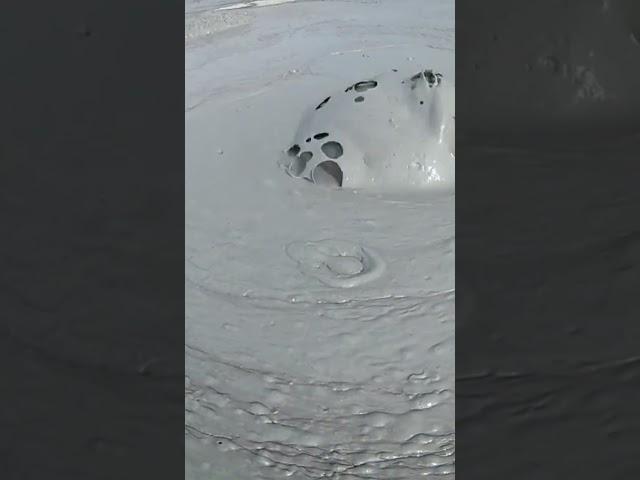 erupting mud volcanoes #amazing #nature