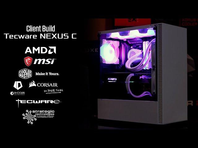 Tecware NEXUS C ATX White PC Build