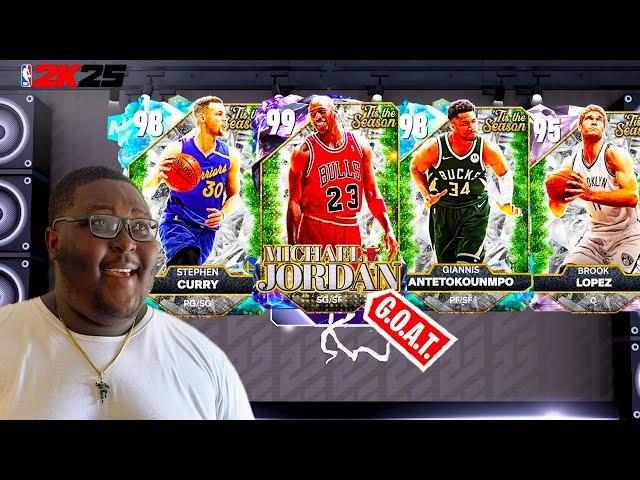 I SPENT 450K VC ON 51 SUPERPACKS BOX TRYING TO PULL THE NEW DARK MATTER MICHAEL JORDAN IN NBA2K25