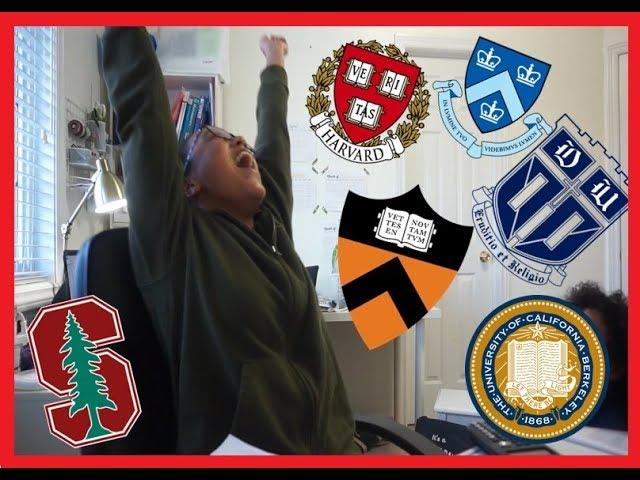 COLLEGE DECISIONS REACTIONS 2018 | PRINCETON, HARVARD, MIT, UCLA and MORE!!