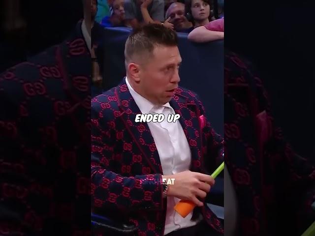 The Miz Caught in the Crossfire