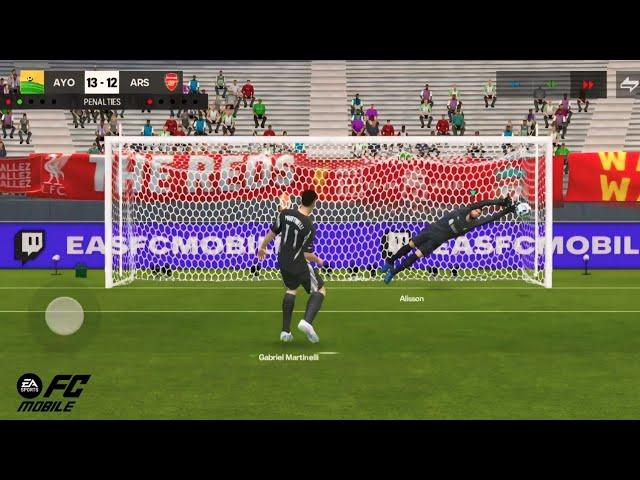 Penalty Shootout 5 : Liverpool Vs Arsenal | EA FC MOBILE 25