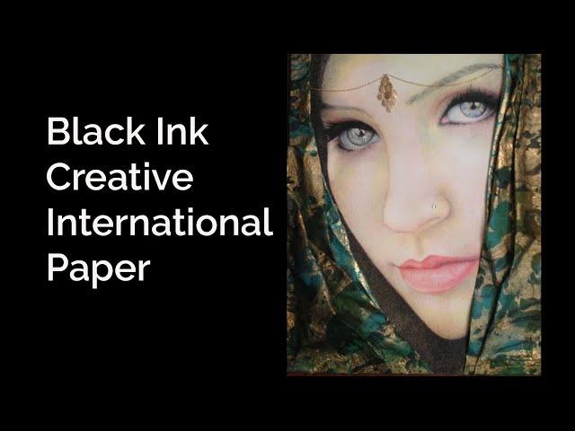 Cheap Joe's 2 Minute Art Tips - Black Ink Creative International Papers