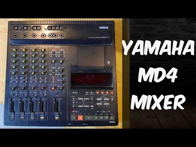 Yamaha Md4 Digital Multitrack Recording Mixer Overview | Mux Sound