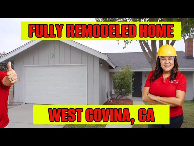 Tour This Los Angeles Suburb Remodeled Home in West Covina CA