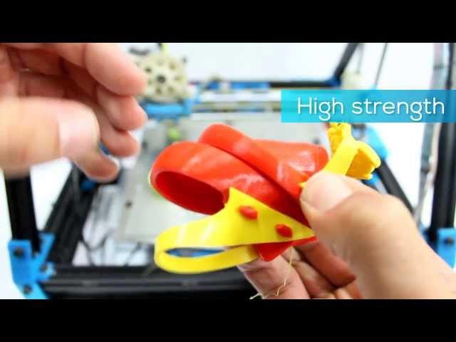 Filaflex promotional video Recreus 3d Printing