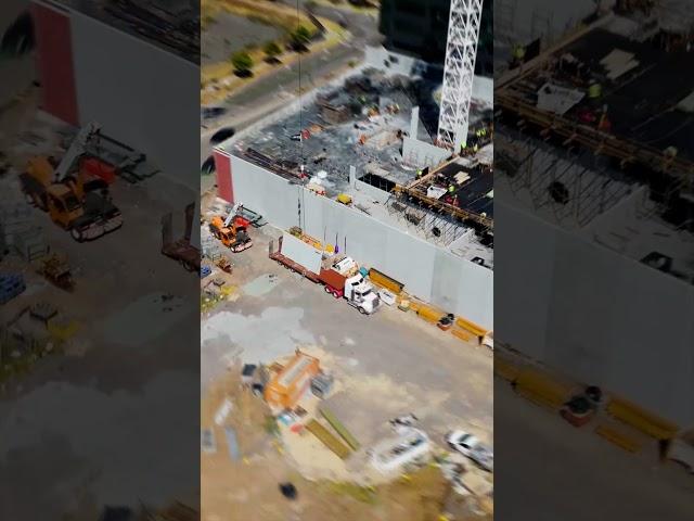 Installation of Precast Concrete Panels| Hubson Hub | BSL Group