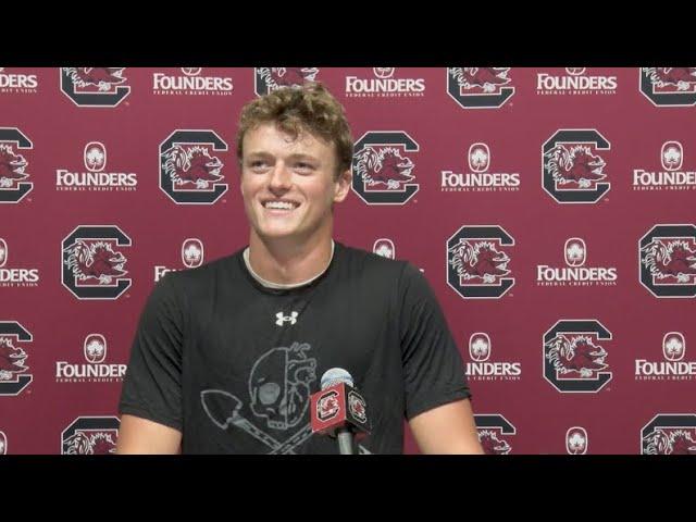 Football: Kai Kroeger News Conference 09/10/24