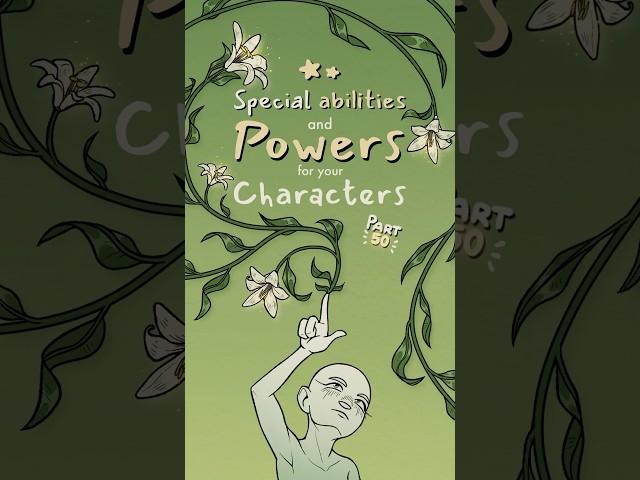 special ability and power ideas for your characters, part 50  #oc #originalcharacter #art #ocs