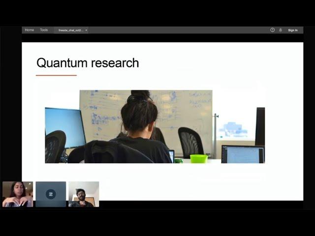 Fireside Chat #1: Quantum ML Journey  with Amira Abbas