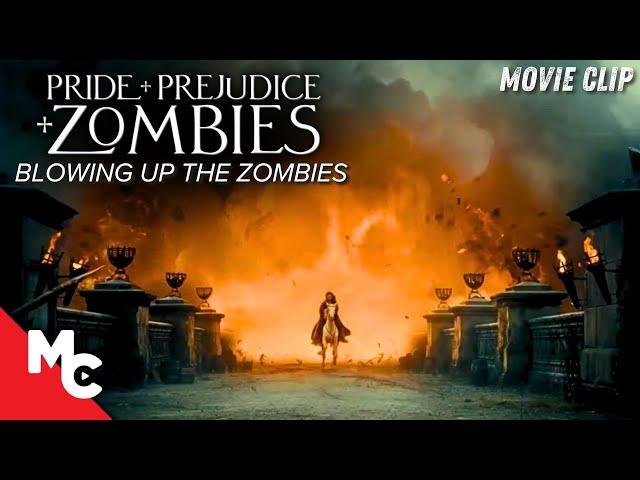 Pride & Prejudice & Zombies Clip | The Final Zombie Attack | Movie Clip