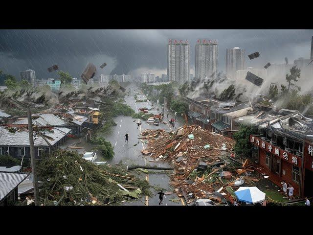 Taiwan in a state of emergency! Super typhoon Kong-Rey destroys houses, people evacuated