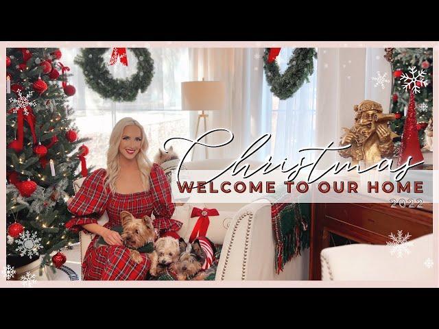 *NEW* CHRISTMAS HOME TOUR 2022 | TRADITIONAL CHRISTMAS HOME DECOR IDEAS  CHRISTMAS DECORATIONS 2022