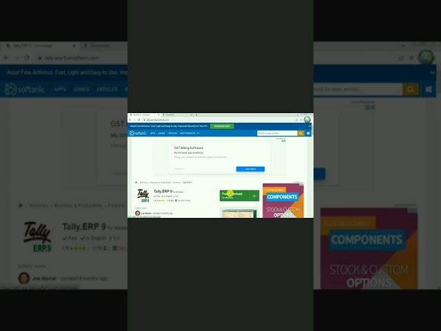 Tally ERP 9 Application Free Download || Tally download kaise kare || #shorts