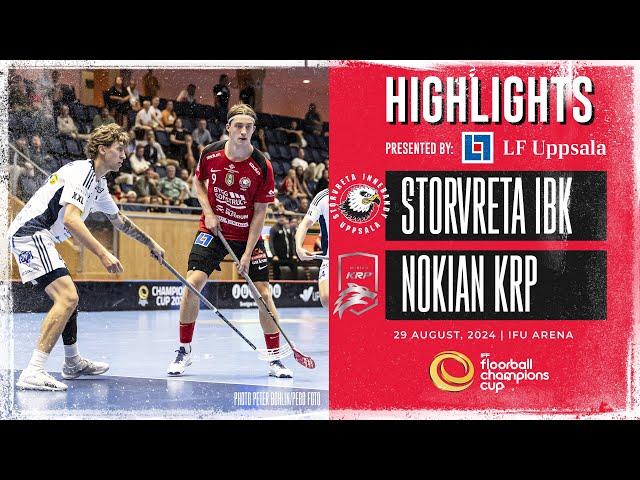 Highlights Champions Cup Quarterfinal 2 Storvreta IBK vs Nokian KrP